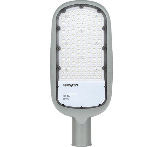 Изображение товара Уличный светодиодный консольный светильник Apeyron 80 Вт, 8800 лм, 5000 К, IP65, КСС -Ш, 495x215x80мм / 29-03