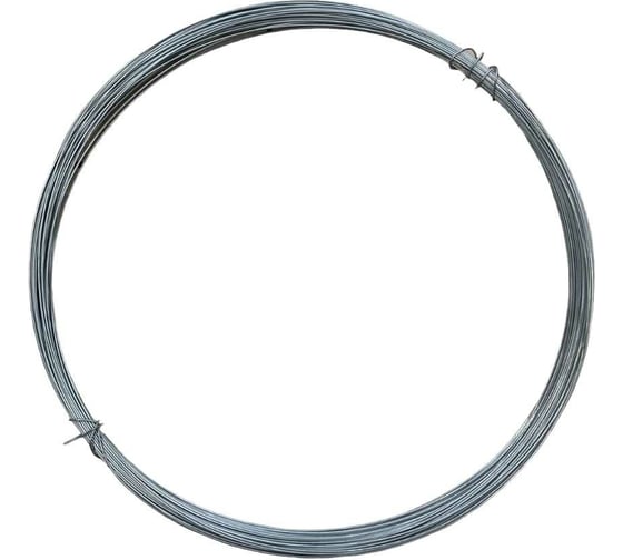 Изображение товара Проволока оцинкованная СЕТКА АЛЬКОР 2,0 мм бухта 2,5 кг 106537