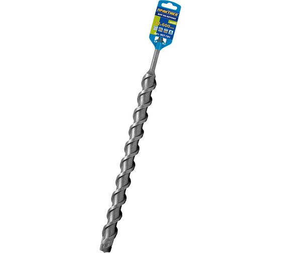 Изображение товара Бур по бетону Профи SDS-plus 32x550/600 мм ПРАКТИКА 907-781