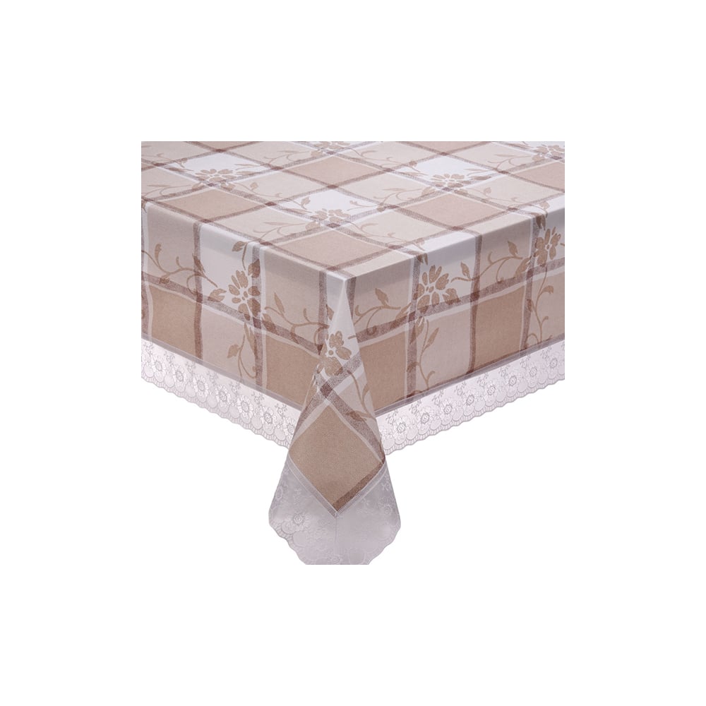 Прямоугольная скатерть Meiwa лежанка бархатный манеж прямоугольная 65 х 49 х 16 см охра