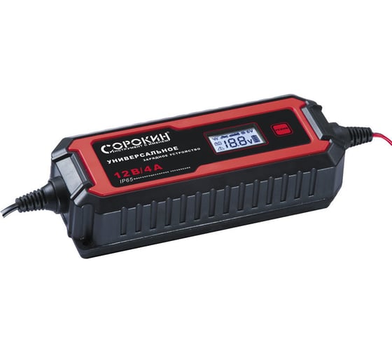 Изображение товара Зарядное устройство Сорокин 2А/4A, 6В/12В, 220В 12.94