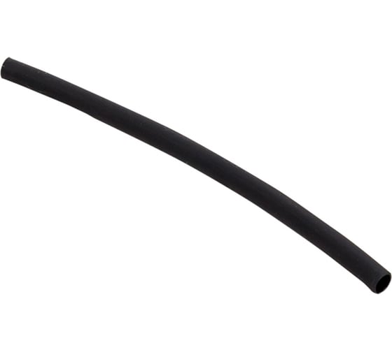 Изображение товара Набор термоусаживаемых трубок EKF ТУТк клеевые 3/1 нг черные 20шт по 100мм PROxima tut-k-n-3