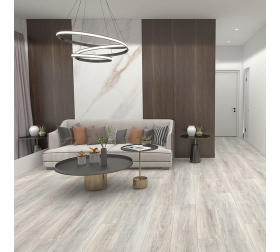 Изображение товара Виниловый пол с подложкой Lamiwood QUARTZWOOD (Дуб Квинс; класс 43; 5 мм; микрофаска; площадь упаковки 2,24 кв.м) Q-13