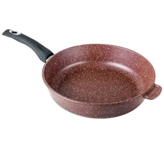 Изображение товара Сковорода Горница 280/70 мм, с пластик ручкой, антипригарное покрытие ПД4183