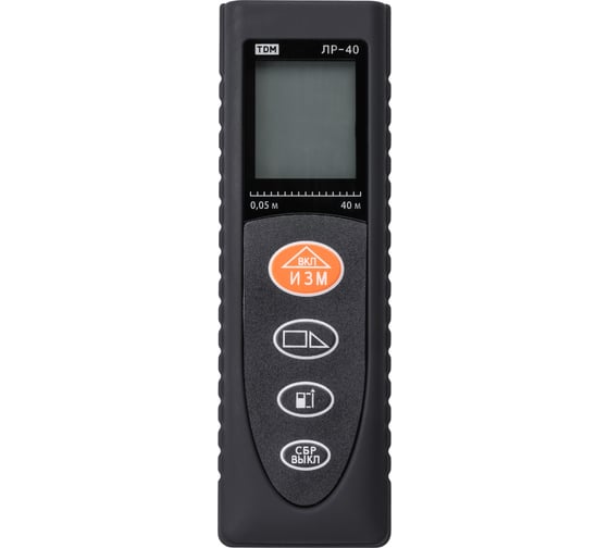 Изображение товара Лазерная рулетка TDM ELECTRIC ЛР-40, дальность 40 м, Алмаз SQ1018-0201