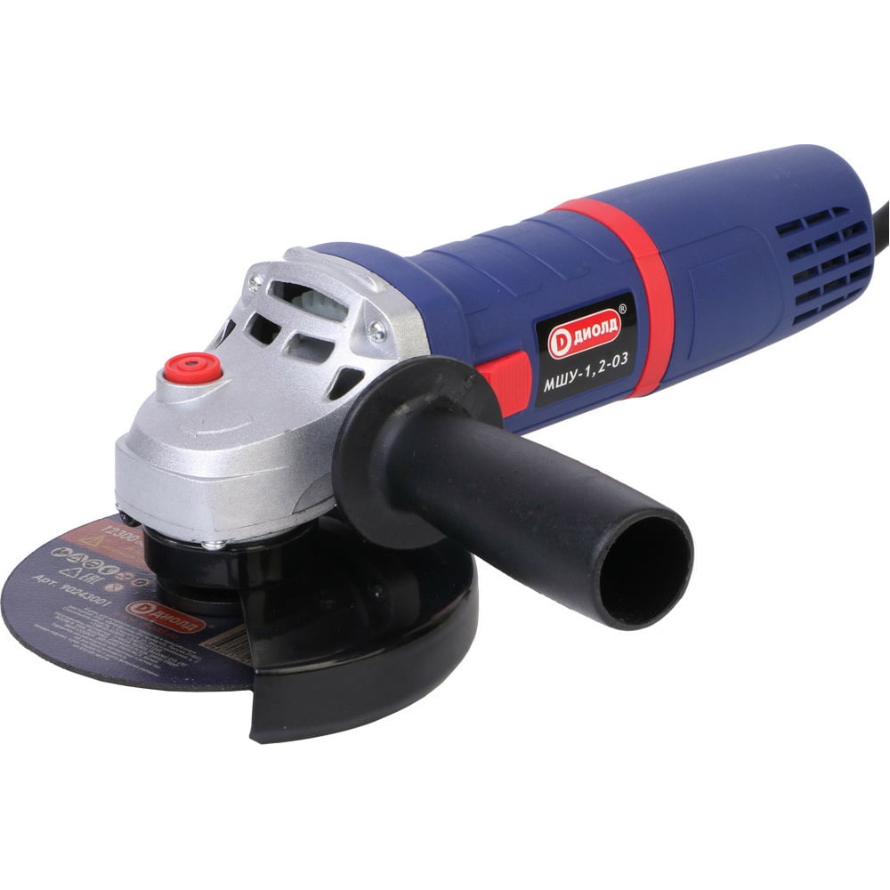 Изображение товара Угловая шлифовальная машина ДИОЛД МШУ-1.2-03 10041290