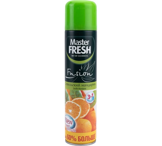 Изображение товара Освежитель воздуха MASTER FRESH севильский мандарин, 300 мл 218362