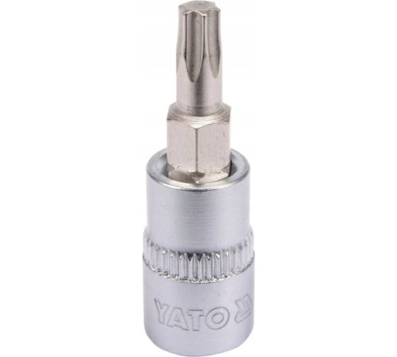 Изображение товара Головка торц. с вставкой YATO TORX 1/4" T30 YT-04306