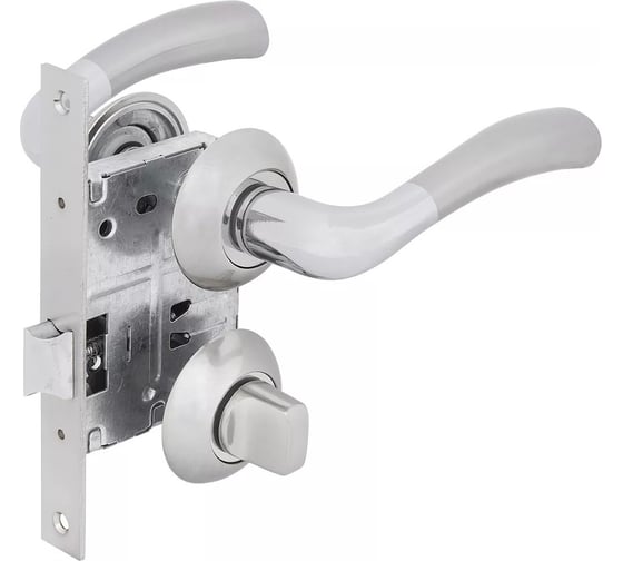 Изображение товара Комплект для двери Фабрика замков FZ SET 02L 170 SN/CP СТ-00001366