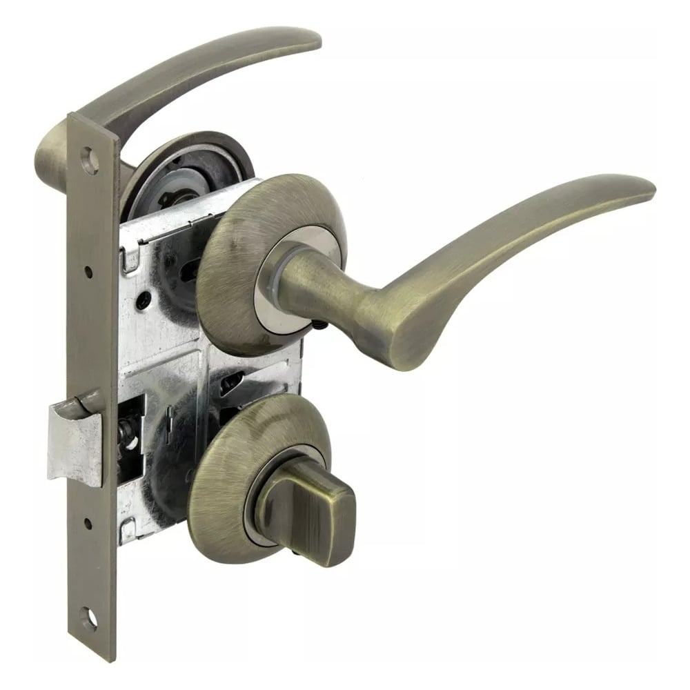 Изображение товара Комплект для двери Фабрика замков FZ SET 10L 170 BK AB СТ-00000254