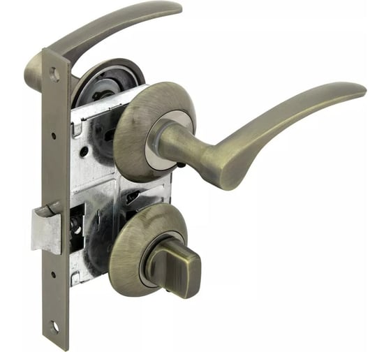 Изображение товара Комплект для двери Фабрика замков FZ SET 10L 170 BK AB СТ-00000254