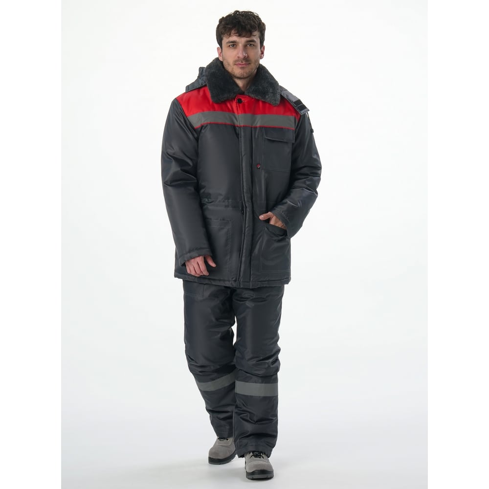 Изображение товара Зимний рабочий костюм с полукомбинезоном Факел Труженик-Ультра-2 для холодных условий