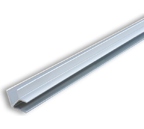 Изображение товара Угловая планка ООО ДЕКОПЛИНТ МЩ елочка 4 мм, белая 2305