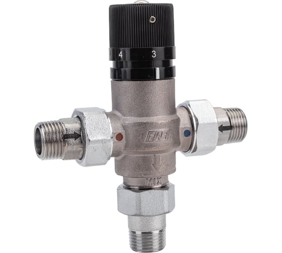 Изображение товара Термостатический смеситель FAR 1/2", американки Тmax 95 оC FA 3956 12