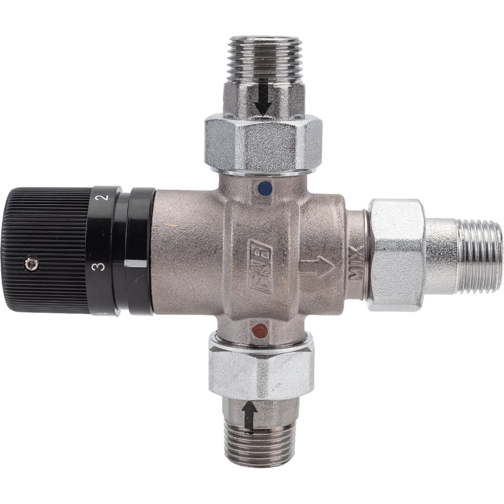 Изображение товара Термосмеситель с обратными клапанами 1/2 для профессиональных систем FAR FA 3956 12VR