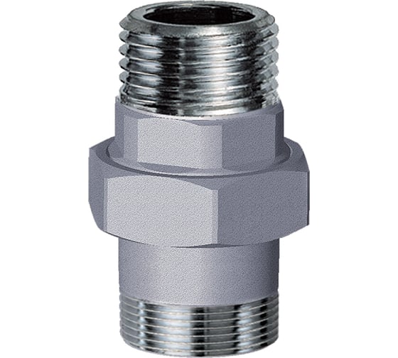 Изображение товара Хромовое прямое трехсоставное соединение FAR НР-НР 1/2" FC 5153 12