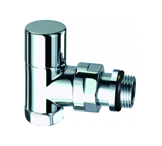 Изображение товара Запорный угловой вентиль FAR Top 1/2" ВР, серебро, с EPDM FL 0168 12P