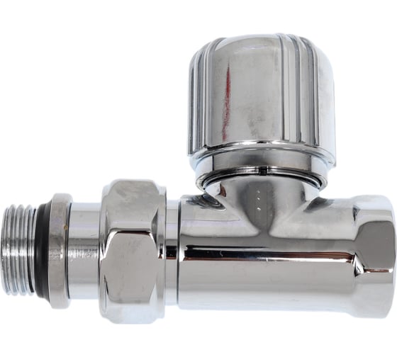 Изображение товара Термостатический вентиль FAR прямой, 1/2" ВР, серебро, EPDM FL 0225 12P