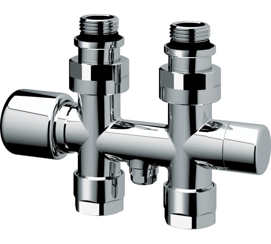 Изображение товара Набор узел с термостатом и запорными клапанами FAR прямой, М24x19 - 1/2"НР FL 0269 C12