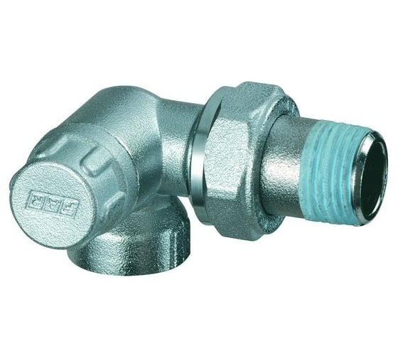 Изображение товара Запорный вентиль FAR трехосевой, левосторонний, 1/2" ВР FV 1127 12