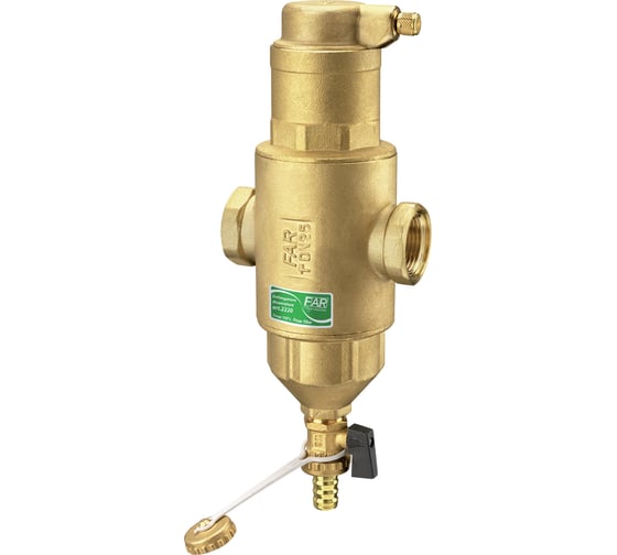 Изображение товара Деаэратор FAR совмещенный с грязуловителем 3/4" FA 2220 34