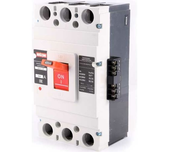 Изображение товара Автоматический выключатель ВТМ (S) ВА 57-39 341110 400А 4000 ВТМ00033603