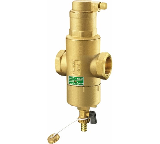 Изображение товара Деаэратор и грязеуловитель FAR 1" ВР-ВР, с магнитными вставками FA 2225 1