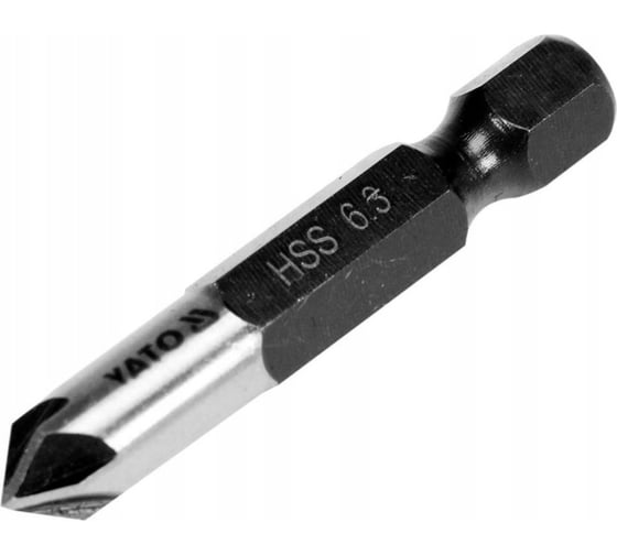 Изображение товара Зенкер конический 6.3 мм, HEX YATO YT-44721