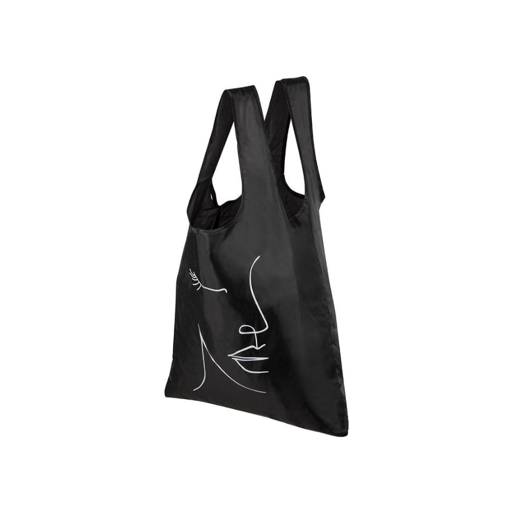 фото Складная сумка рыжий кот