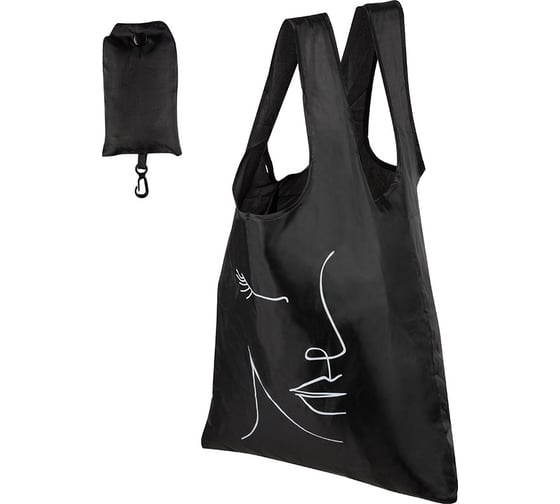 Изображение товара Складная сумка Рыжий кот Силуэт 38х55 см 104363