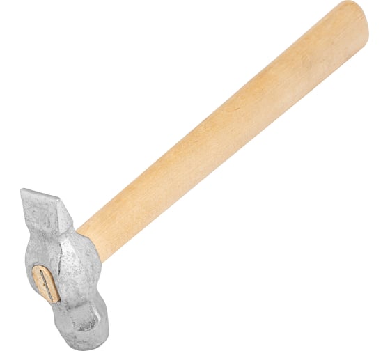 Изображение товара Слесарный молоток Без бренда 500 г,круглый боек,деревянная ручка 10240