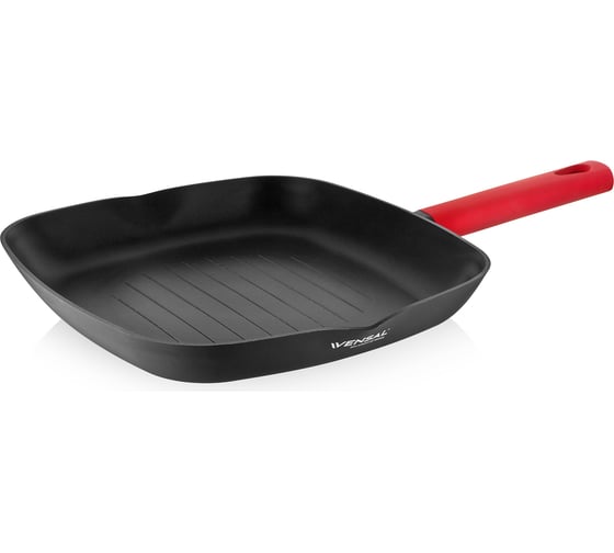 Изображение товара Кованая сковорода-гриль VENSAL Velours rouge 28x28 см VS1027