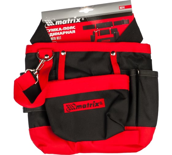 Изображение товара Сумка - пояс одинарная (7 карманов) MATRIX 90241