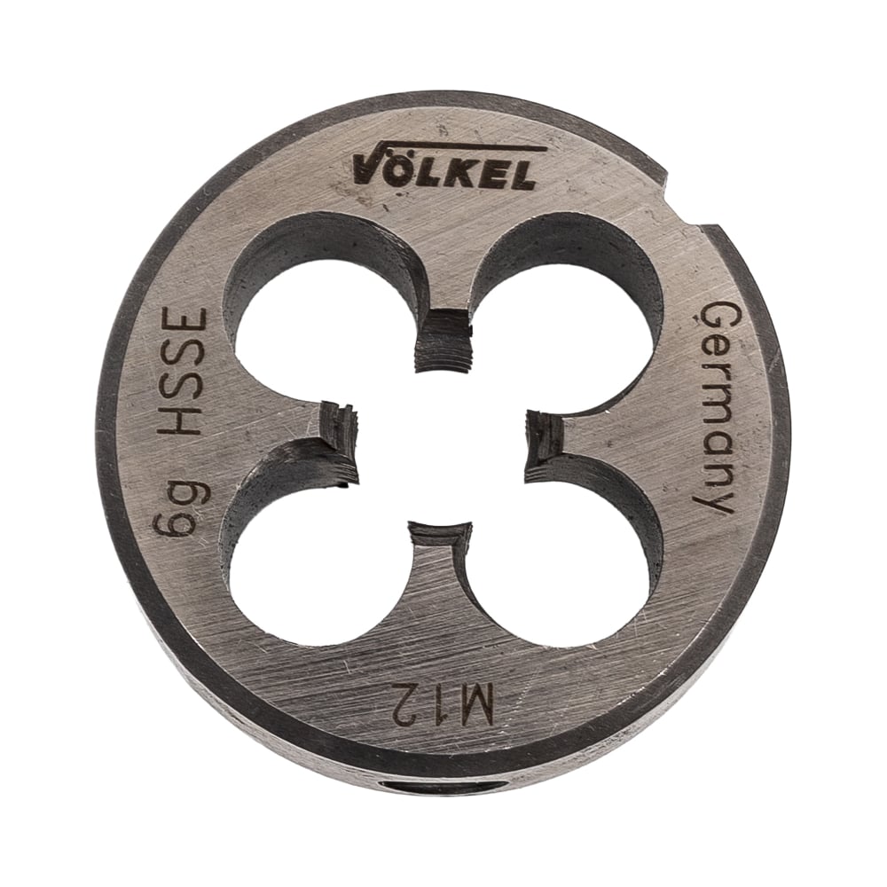Изображение товара Плашка метрическая M12x1.75 HSS-E VOLKEL