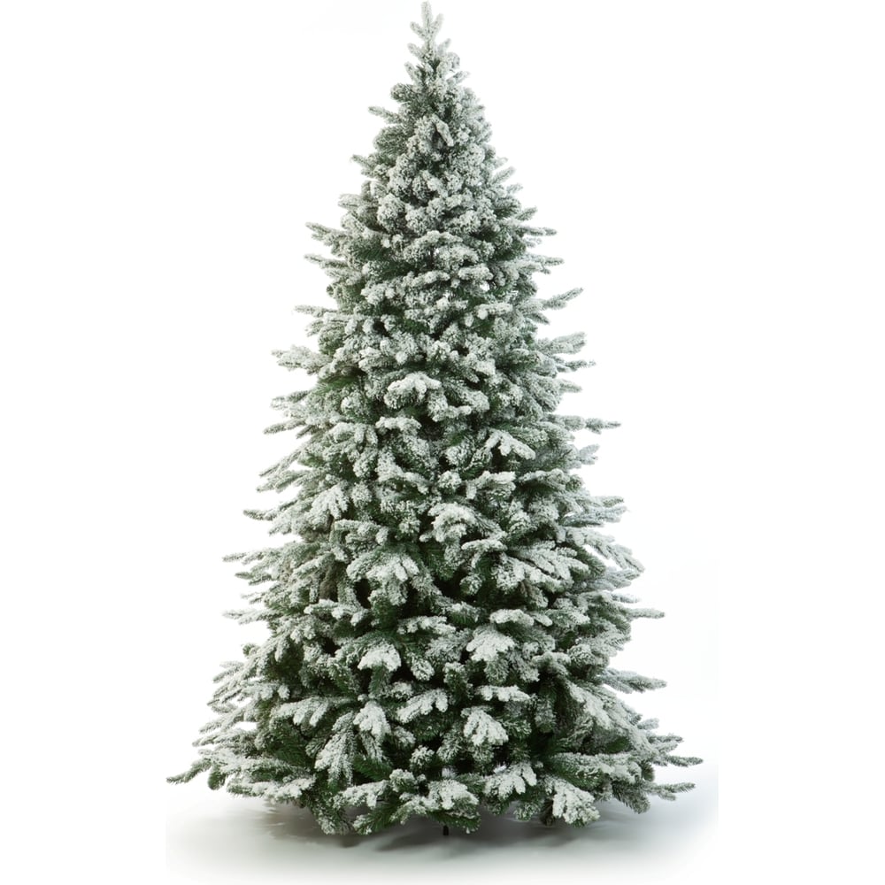 Изображение товара Искусственная елка CRYSTAL TREES АМАТИ в снегу 210 см разборная