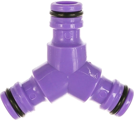 Изображение товара Тройник штуцерный пластмассовый для шланга 1/2" PALISAD 66468