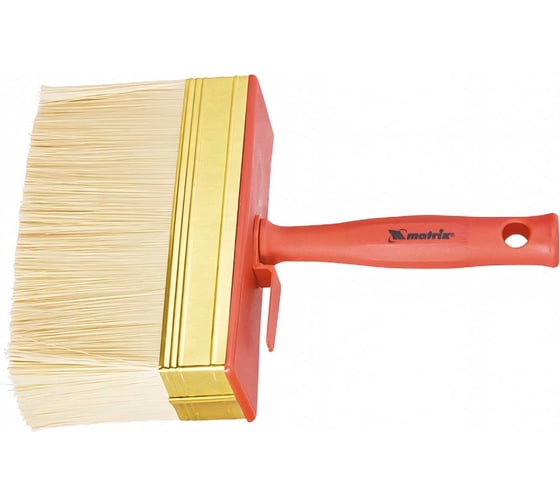 Изображение товара Кисть-макловица, 140х40 мм MTX искусст. щетина, пластмас. корпус, пластмас. ручка// MASTER 84128