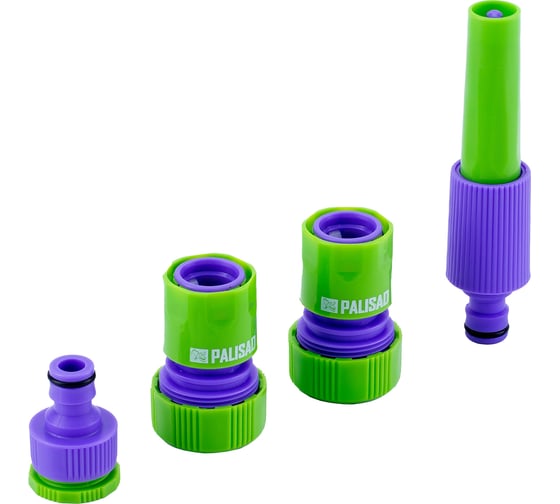 Изображение товара Набор для подключения шланга 3/4" PALISAD 65179