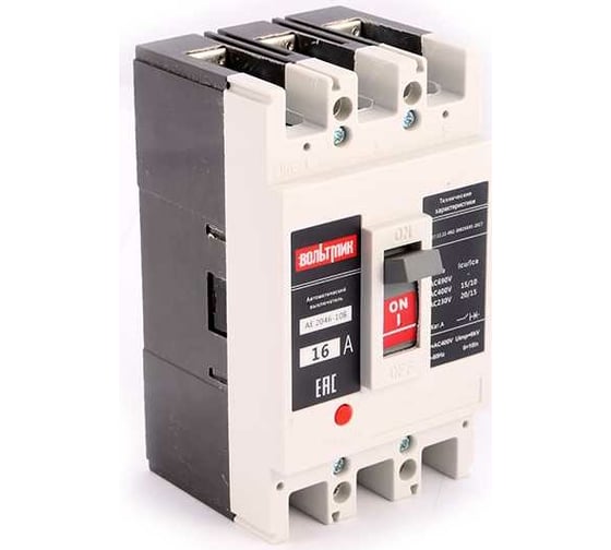 Изображение товара Автоматический выключатель ВТМ (S) АЕ 2046 -10Б 16А ВТМ00021063