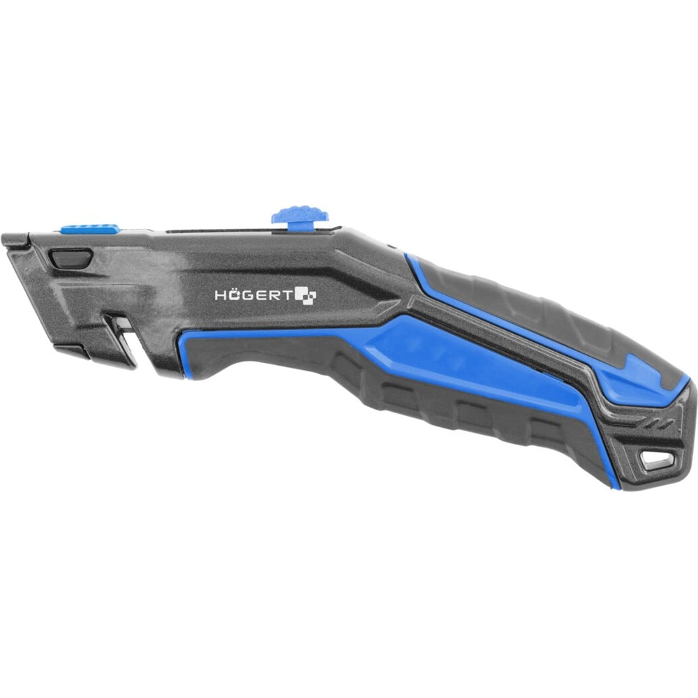 Изображение товара Профессиональный нож HOEGERT TECHNIK с трапециевидным лезвием и запасными лезвиями