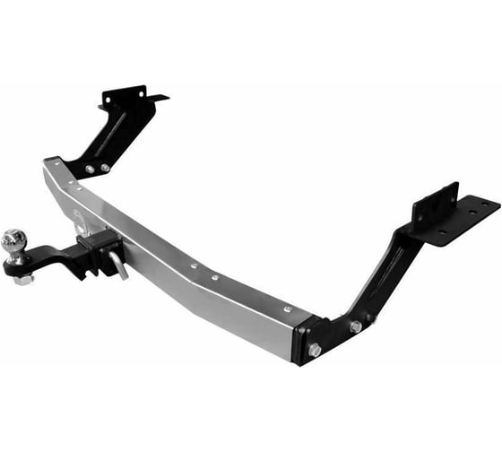 Изображение товара Тягово-сцепное устройство (фаркоп) со съемным квадратом НЕРЖ накладкой для Nissan Pathfinder 2022- PT Group NPA-22-991124.00