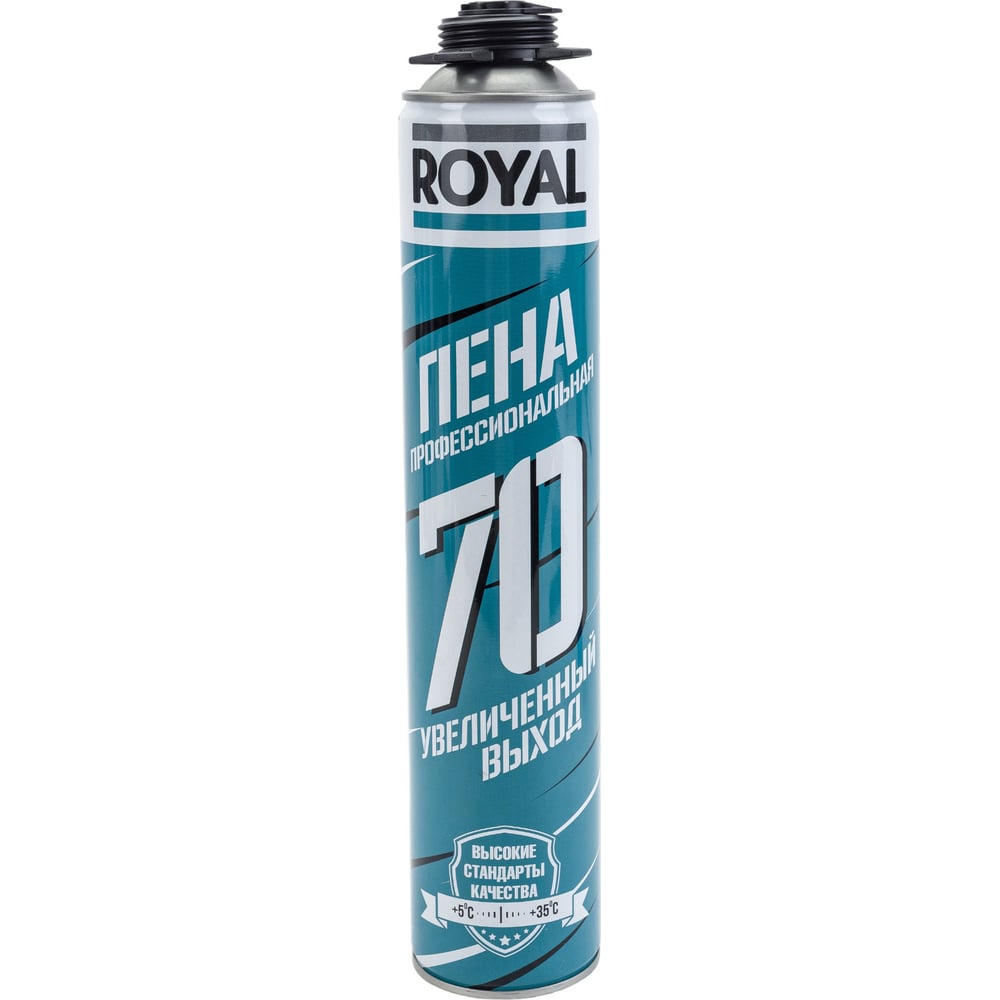 Изображение товара Профессиональная пена ROYAL 70 летняя, 870 мл, выход 70 л RF70S