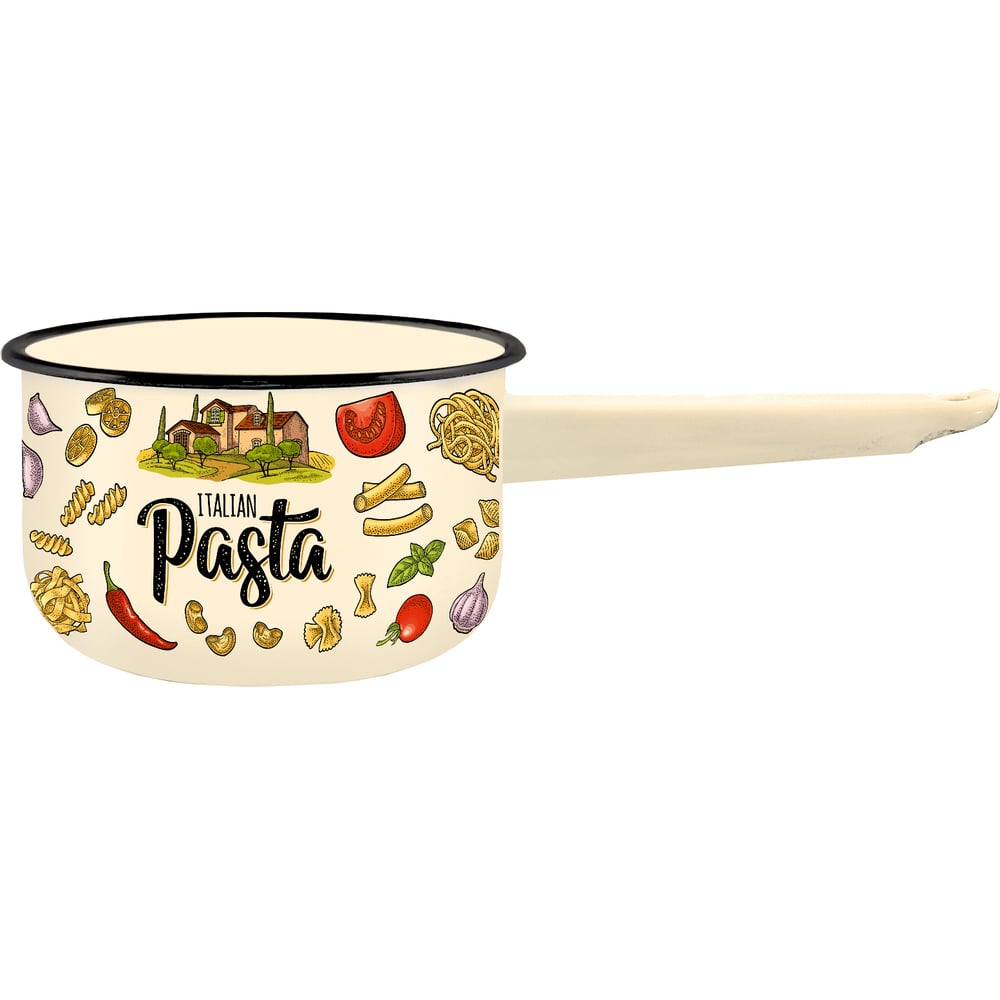 Эмалированный ковш appetite 1с42с Pasta Pasta ITALIAN - фото 1
