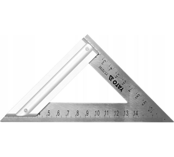 Изображение товара Угольник для плотника и столяра YATO 170 мм YT-70780
