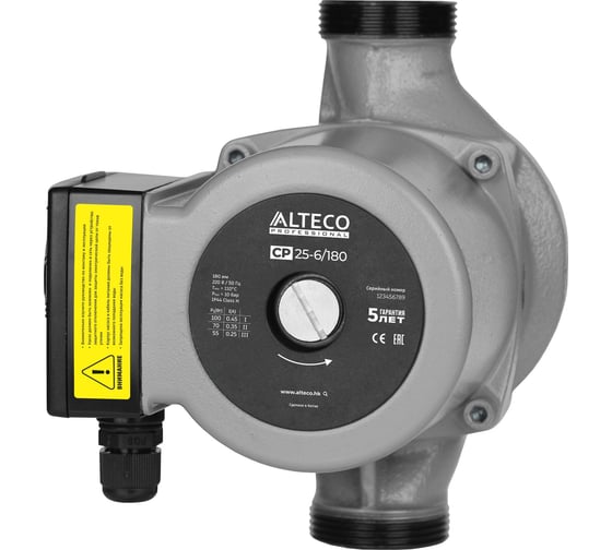 Изображение товара Циркуляционный насос ALTECO CP 25-6/180 44252