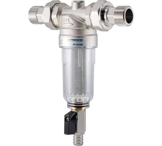 Изображение товара Фильтр промывной для холодной воды PROFACTOR 3/4" PF FS 238.20