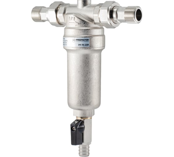 Изображение товара Фильтр промывной для горячей воды PROFACTOR 1/2" PF FS 239