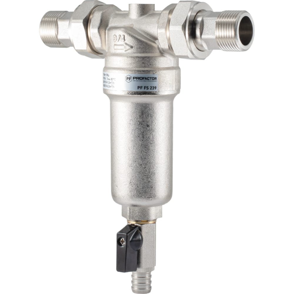 Промывной фильтр для горячей воды PROFACTOR промывной фильтр аквафор 498