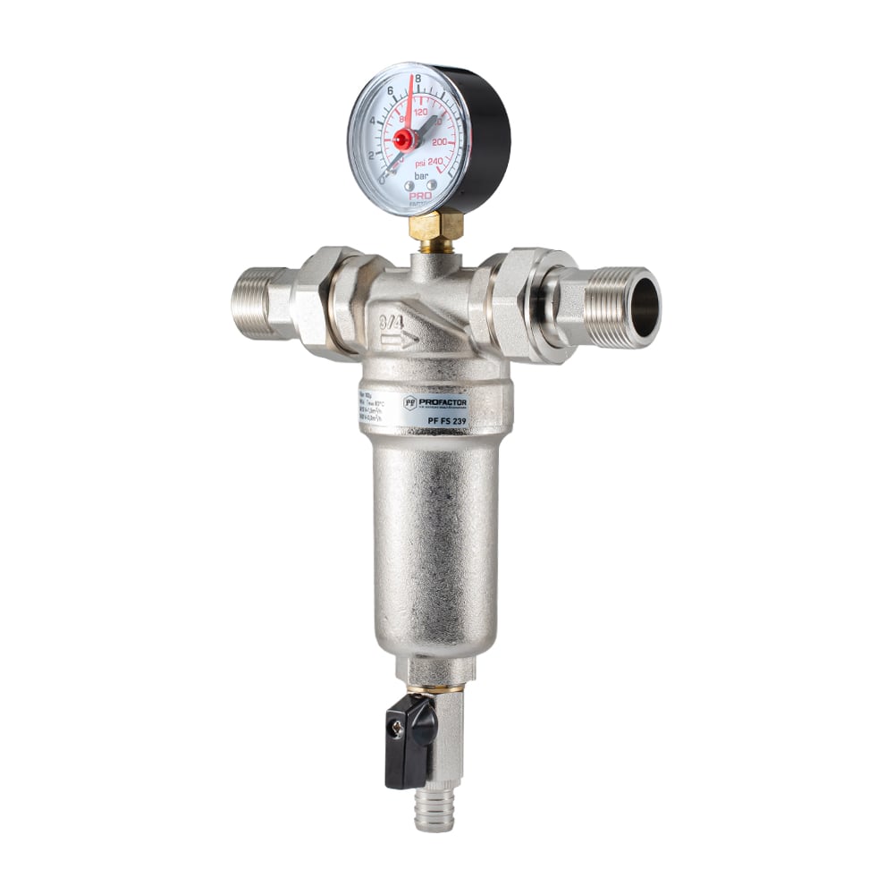 Промывной фильтр для горячей воды PROFACTOR промывной фильтр аквафор 498