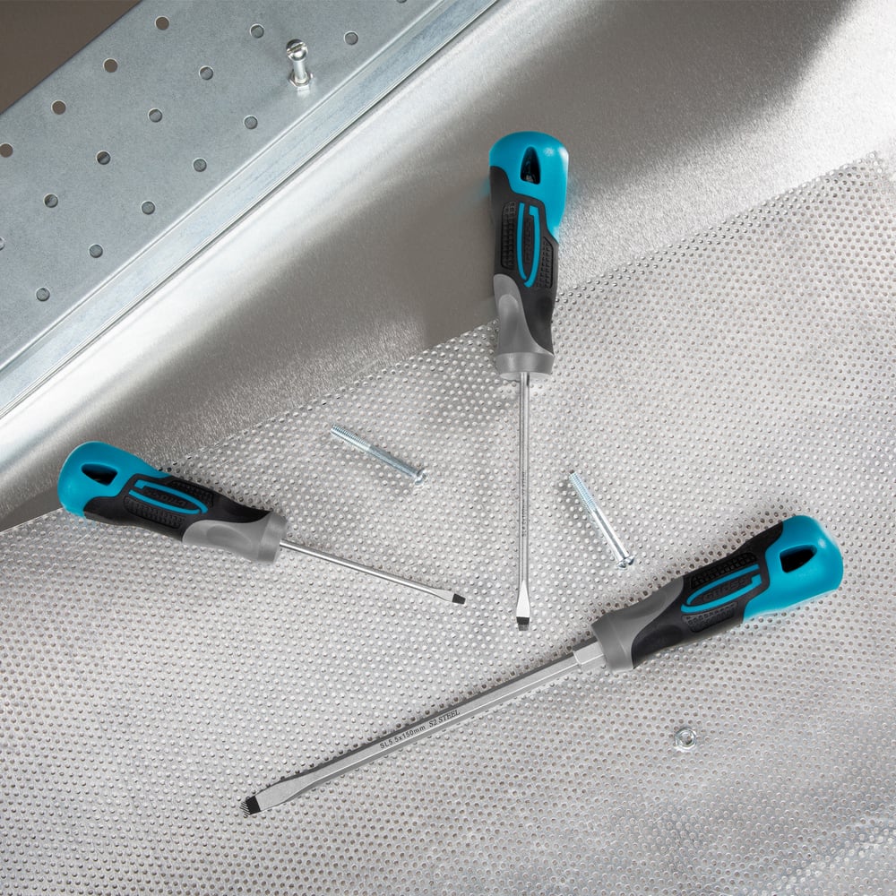 Изображение товара Набор отверток 3 шт GROSS S2 SL профессиональный